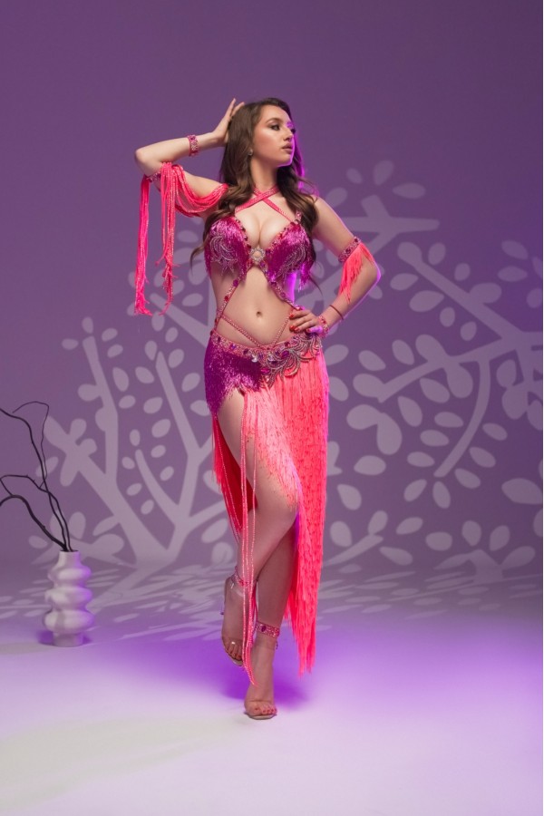 Professional bellydance costume (Classic 347A_1)